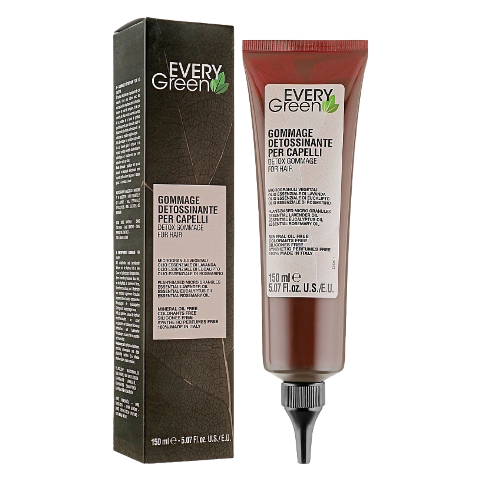 EVERY GREEN Detox-Kopfhaut-Peeling - 150 ml